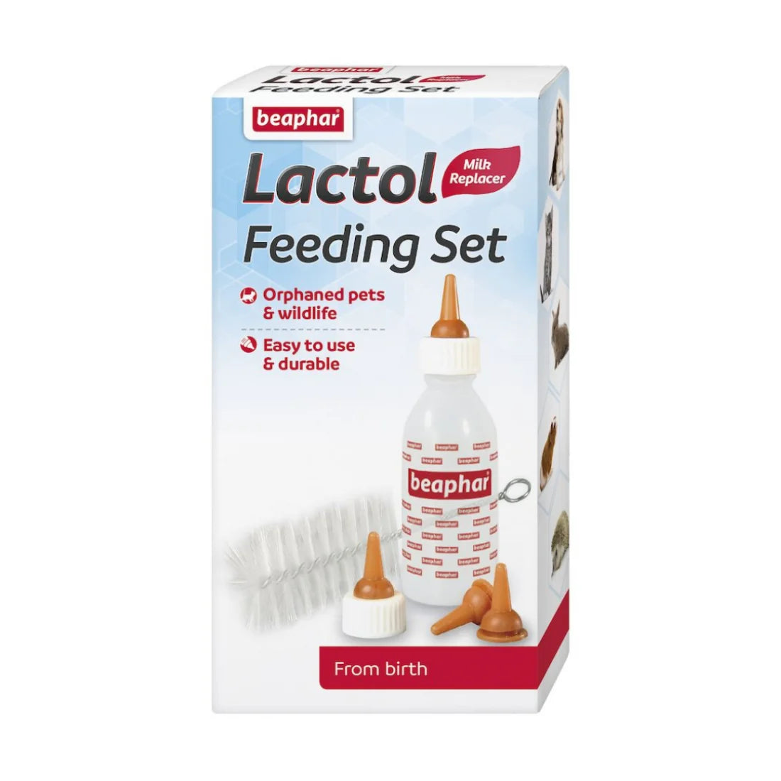 Beaphar Lactol Feeding Set Комплект за кърмене на новородени и подрастващи животни