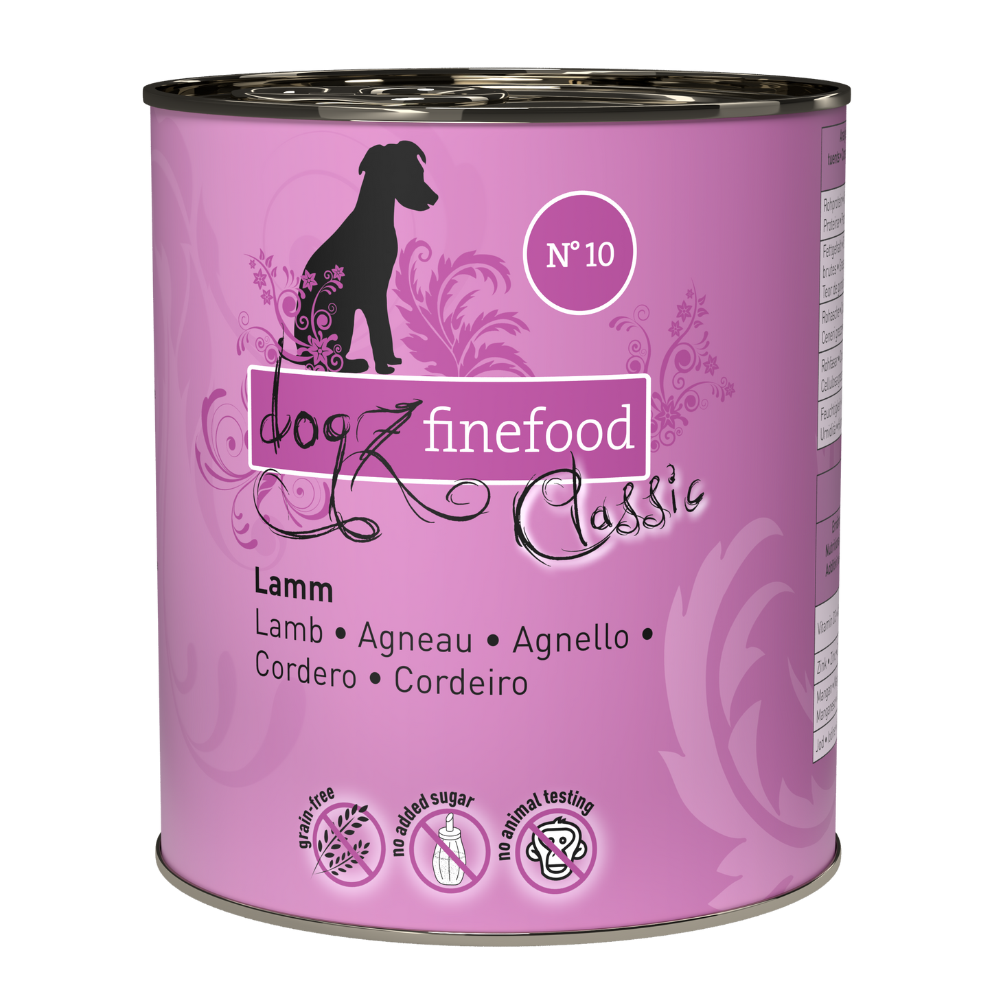 Dogz Finefood Lamb висококачествена храна за кучета Агнешко месо 800г
