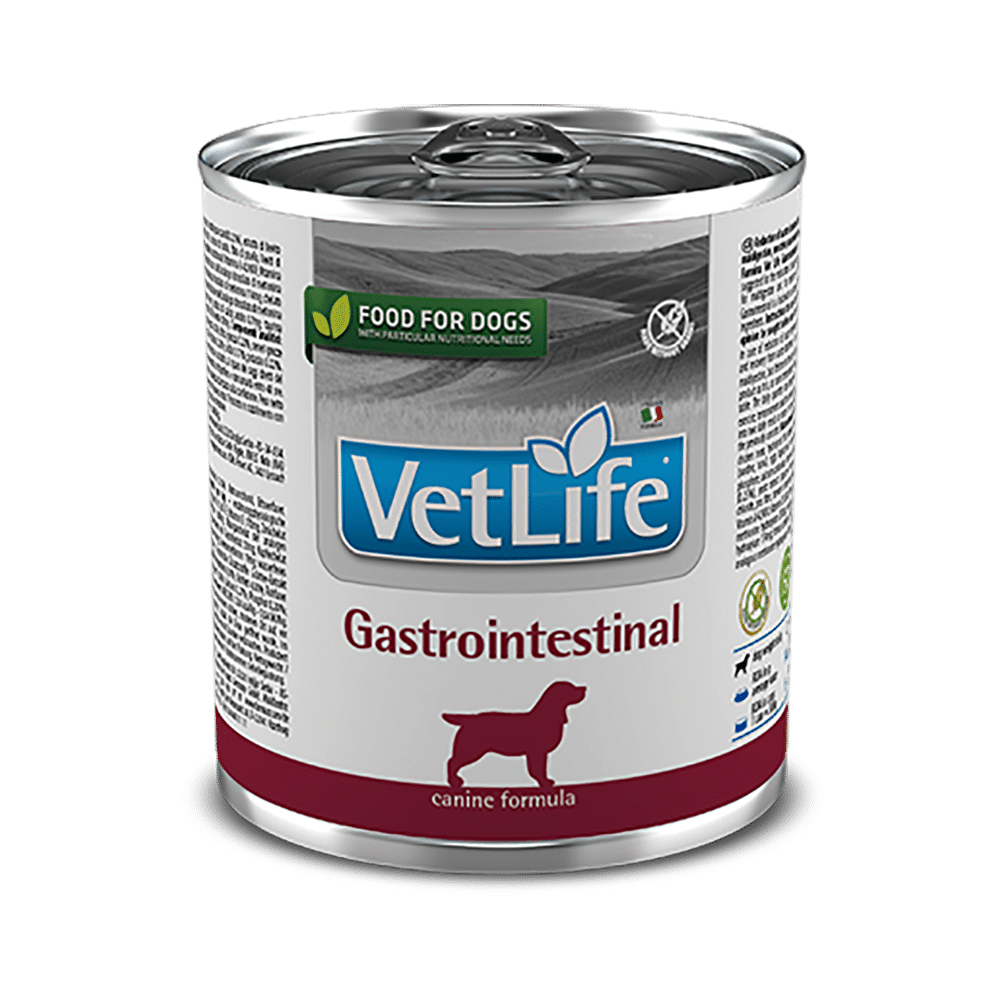 Vet Life Gastrointestinal диетична храна за кучета при хранителни разстройства 300г конс.