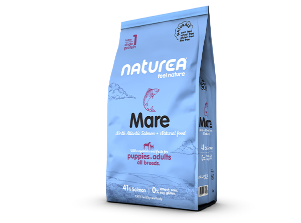 Naturea Naturals Mare Monoprotein Grain free Puppies and Adults хипоалергенна храна за кучета със Сьомга 2кг