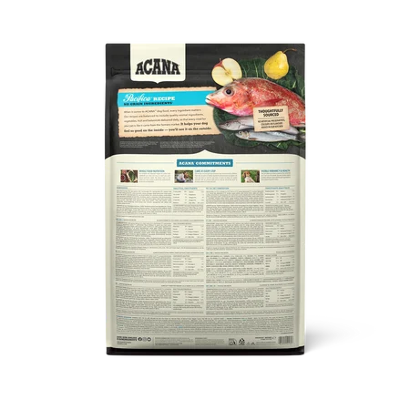 Acana Pacifica Grain Free беззърнена суха храна за кучета от всички породи и възрасти с Херинга и Скумрия 11,4кг