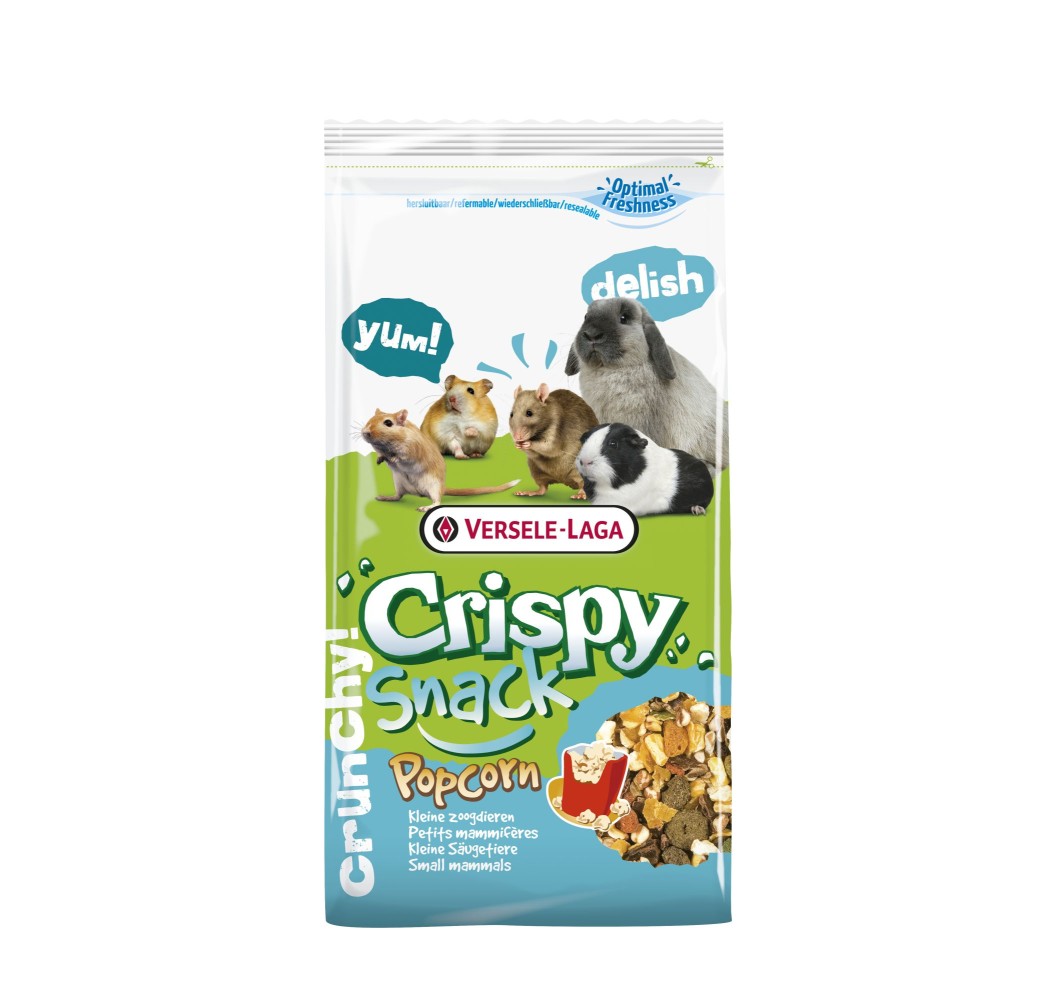 Versele Laga Crispy Snacks Popcorn храна за гризачи с пуканки 650г