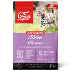 Orijen Kitten храна за подрастващи котенца с 5 вида месо 5,4кг
