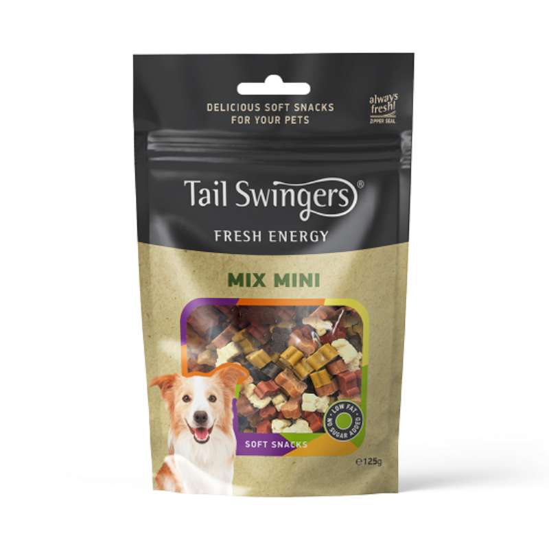 Tail Swingers Fresh Energy Лакомство за кучета микс 125г