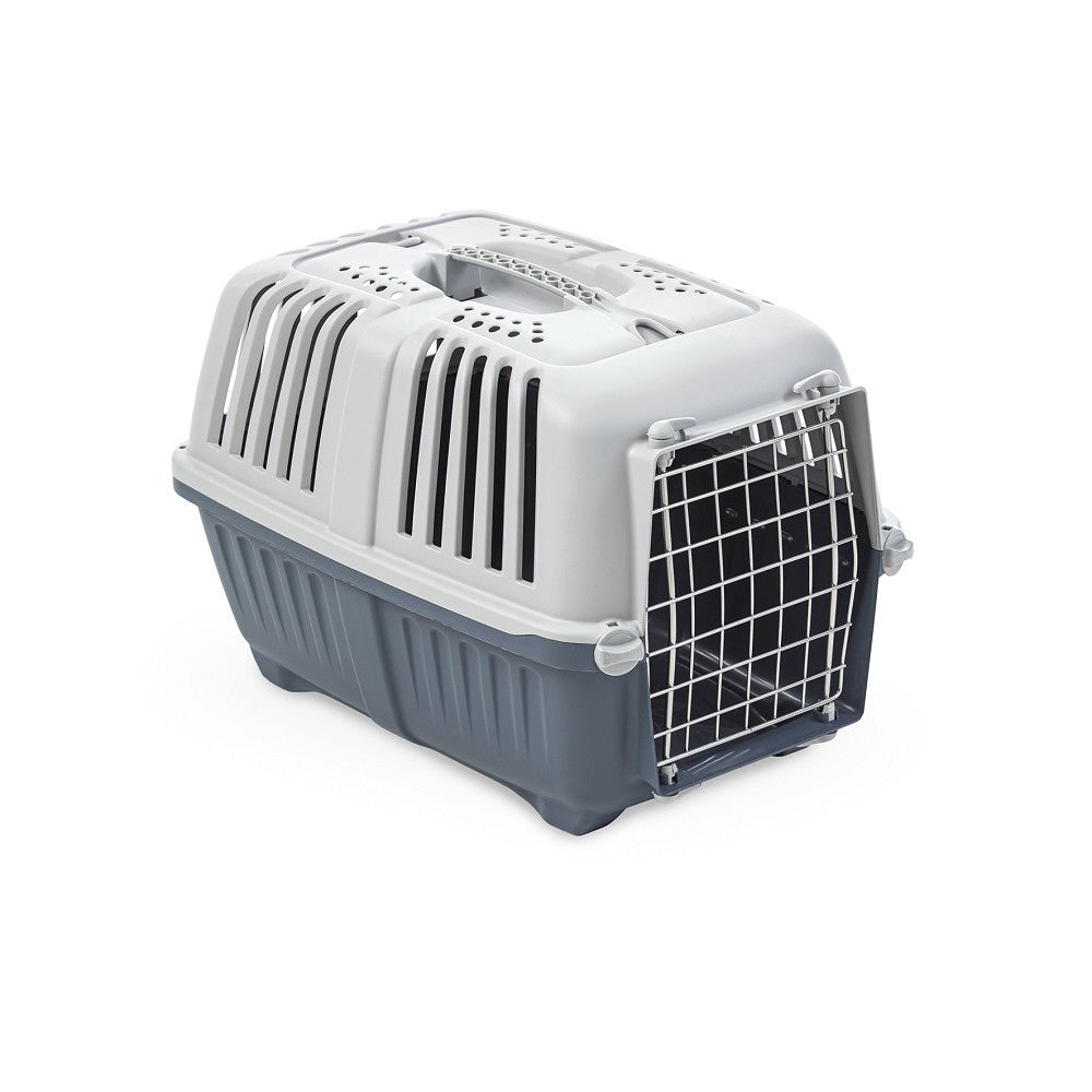 Транспортна клетка Pratiko Metal Italy за домашни любимци 48/31.5/33см