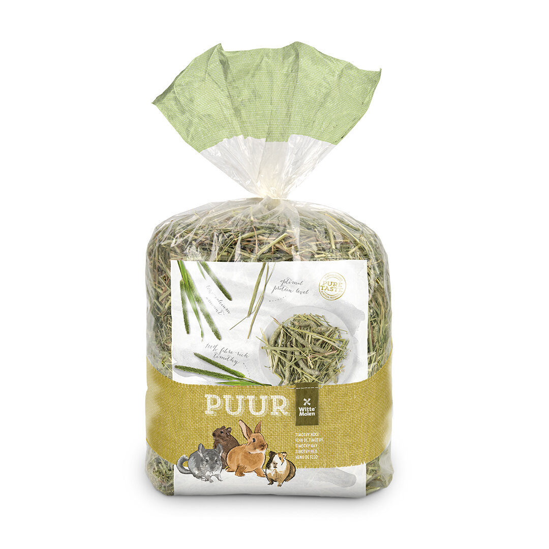 Puur Witte MolenTimothy Hay Сено с тимотейка 500г