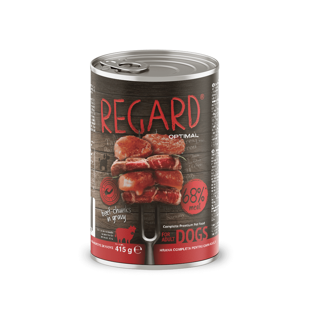 Regard Beef Adult храна за кучета хапки с Говеждо 415г