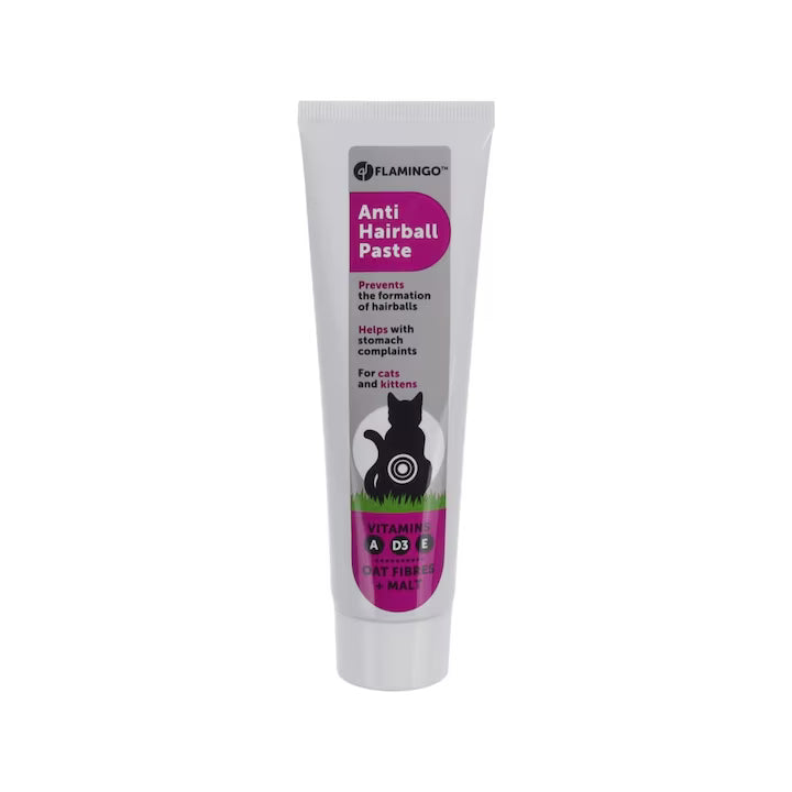 Flamingo Anti Hairball Paste Малцова паста против космени топки 100г