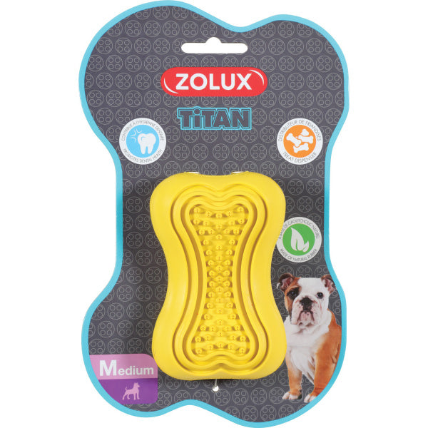 Zolux Titan Rubber супер издръжлива играчка за кучета от естествена гума, размер M