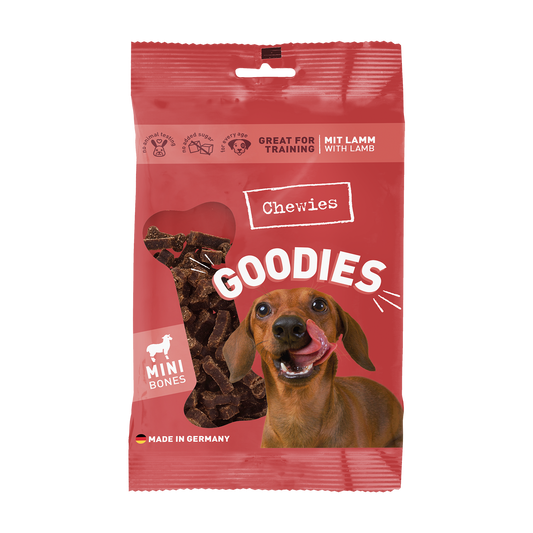 Chewies Goodies Mini лакомство за кучета с Агнешко 125гр