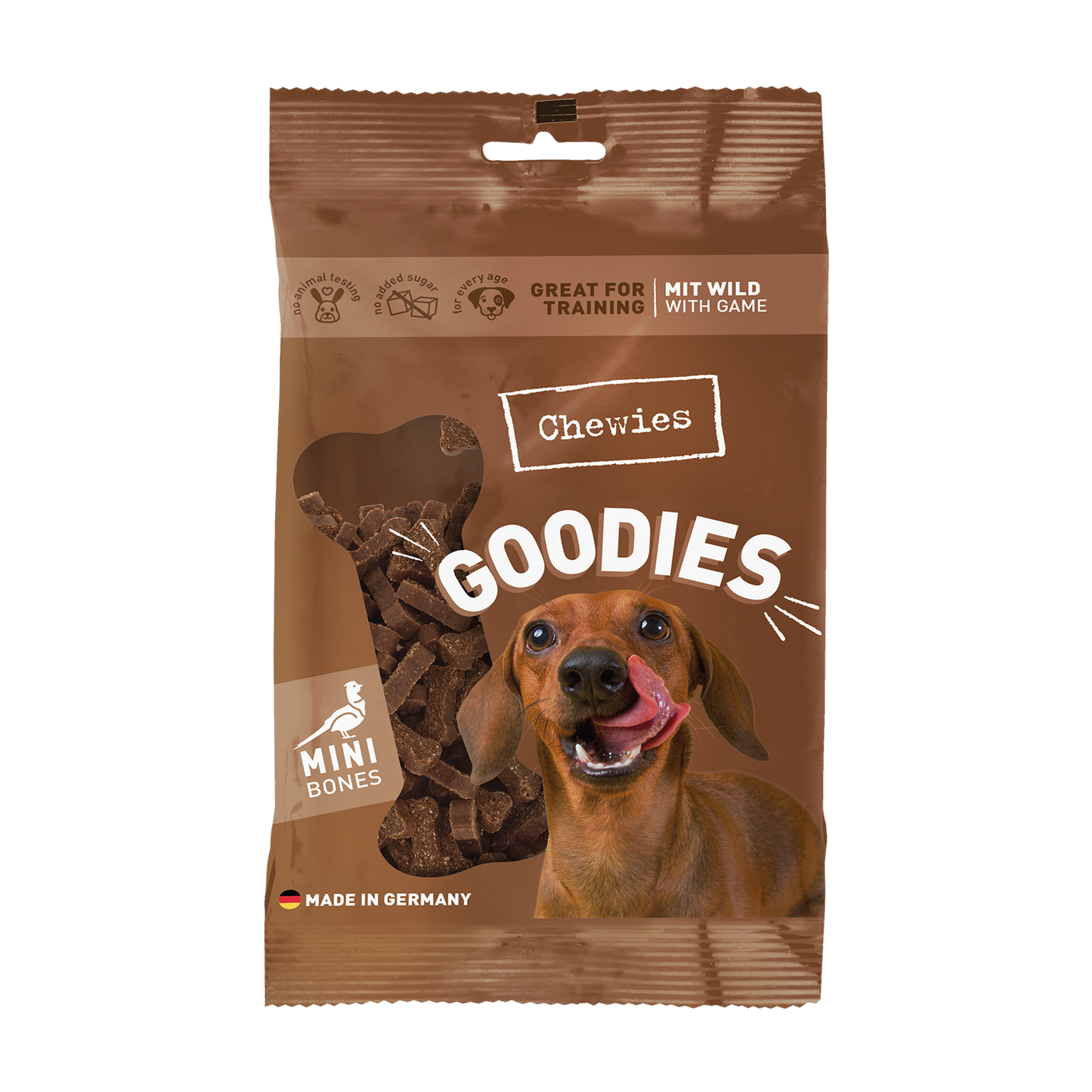 Chewies Goodies Mini лакомство за кучета с Дивеч 125гр