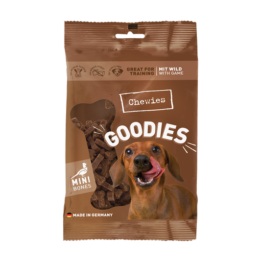 Chewies Goodies Mini лакомство за кучета с Дивеч 125гр