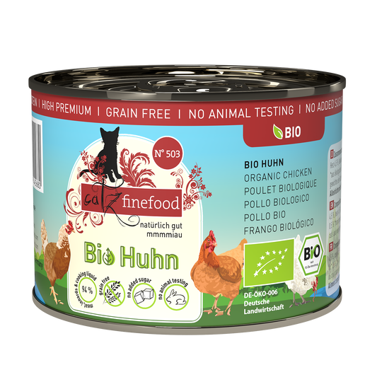 Catz Finefood BIO Chicken Grain free БИО храна за котки с Пилешко месо 200г