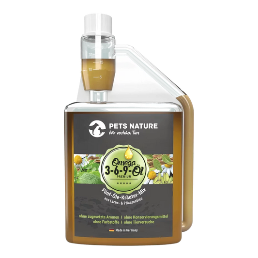 Pets Nature 3-6-9-Kräuteröl Омега 3-6-9 натурално Билково масло за кучета и котки 250мл