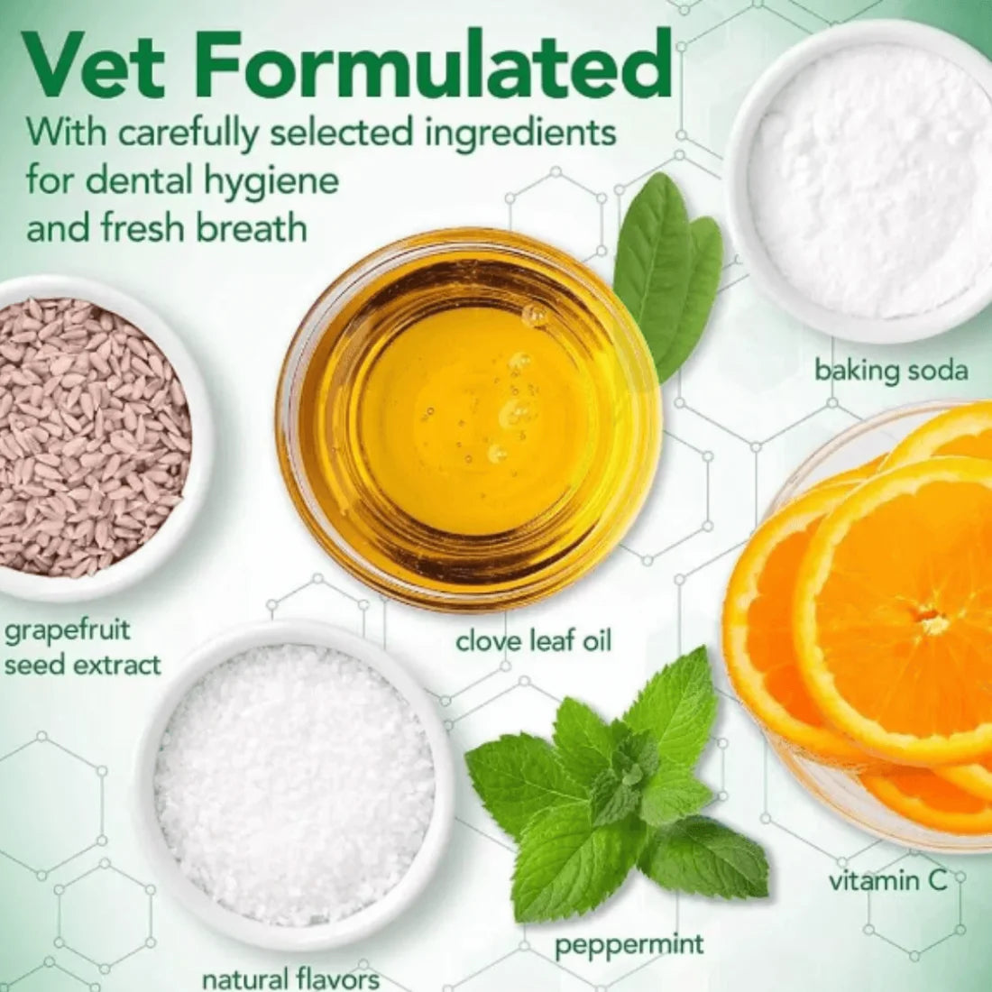 Vet's Best Dental Gel Toothpaste дентален гел за зъби за кучета с мента и карамфил + силиконова четка 100г