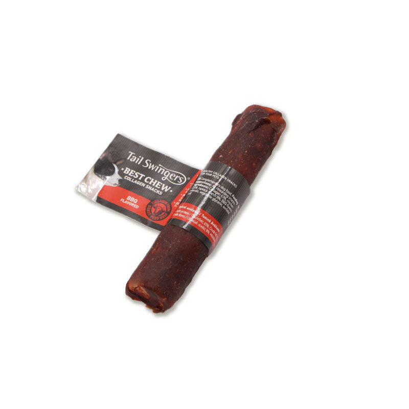 Tail Swingers Best Chew Collagen Snacks BBQ Колагеново лакомство за кучета с вкус на Барбекю 13,5см 50г