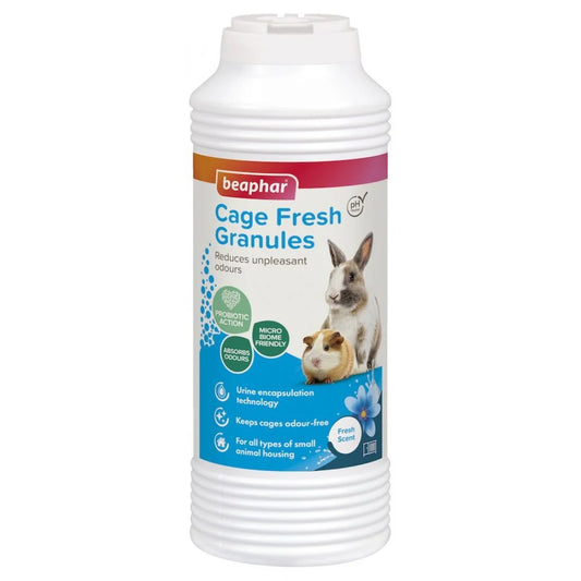 Beaphar Cage Fresh Granules ароматизатор и неутрализатор на миризми за клетки на малки животни 600г