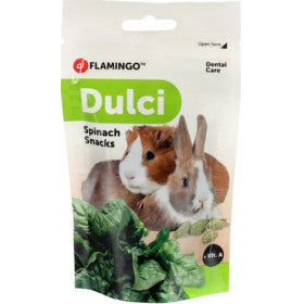 Flamingo Dulci Spinach Snacks допълваща храна за гризачи със Спанак 50г