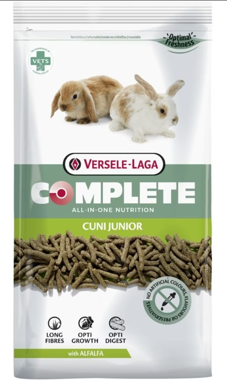 VL Complete Cuni Junior храна за подрастващи зайци до 8 месеца 500г