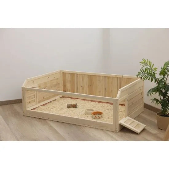 Kerbl Luxury wooden home for Guinea pigs Луксозен дървен дом за Морски свинчета 114х76х40см