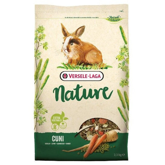 Versele Laga Nature Cuni храна за мини декоративни зайчета 2,3кг