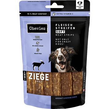 Chewies 95% Goat Soft Meat Monoprotein Grain Free лакомство за кучета монопротеин с 95% Козе месо 70г