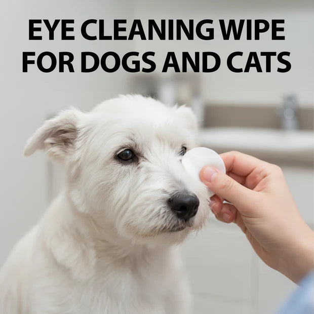 Naturè Eye Wipes мокри кърпички за почистване на очи за кучета и котки с натурални съставки 120бр/оп