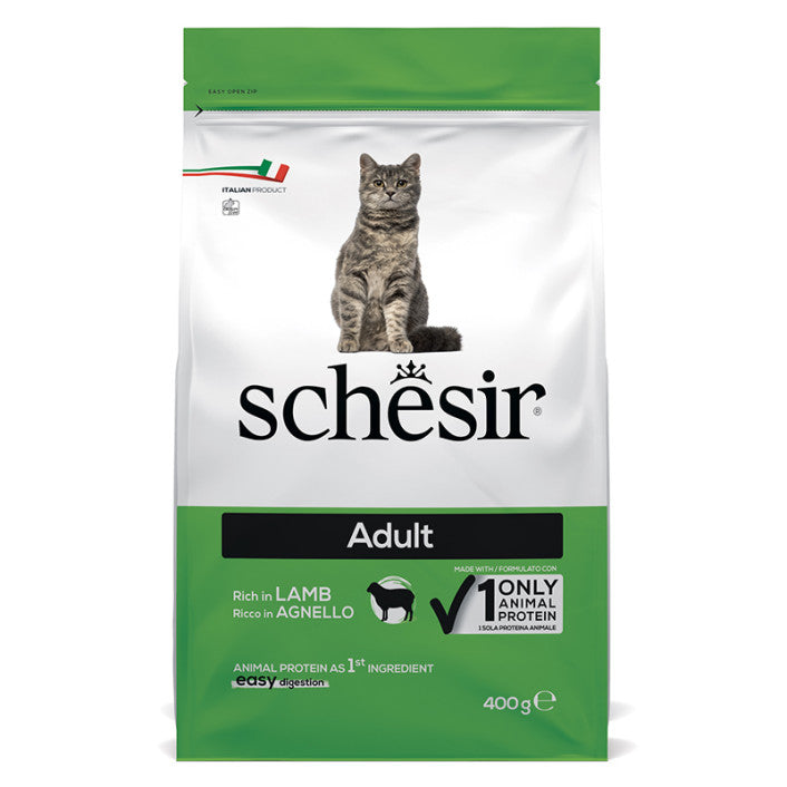 Schesir Cat Adult с Агнешко 400гр.