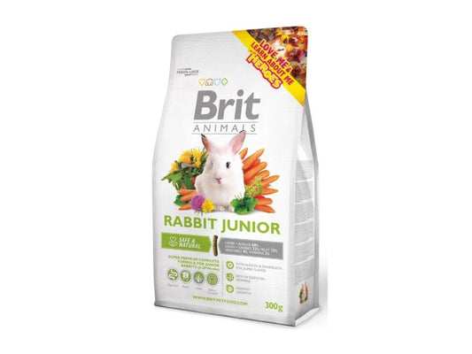 Brit Rabbit Junior храна за подрастващи зайчета 300г
