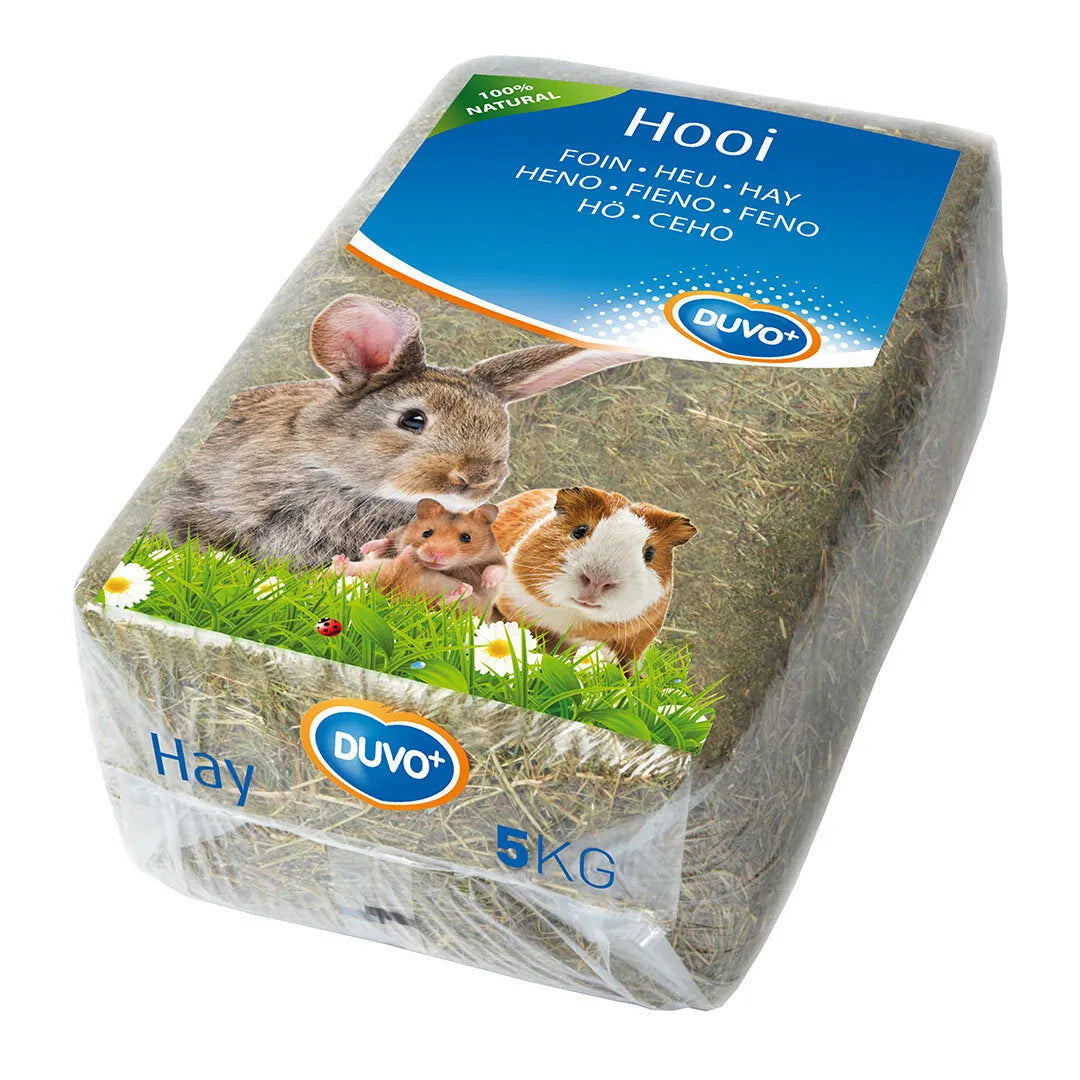Duvo Plus Hay натурално сено за зайчета, морски свинчета и гризачи 5 кг