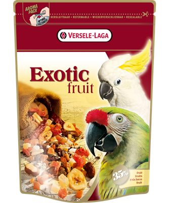 VL Exotic Fruit храна за големи папагали с екзотични олодове 600г