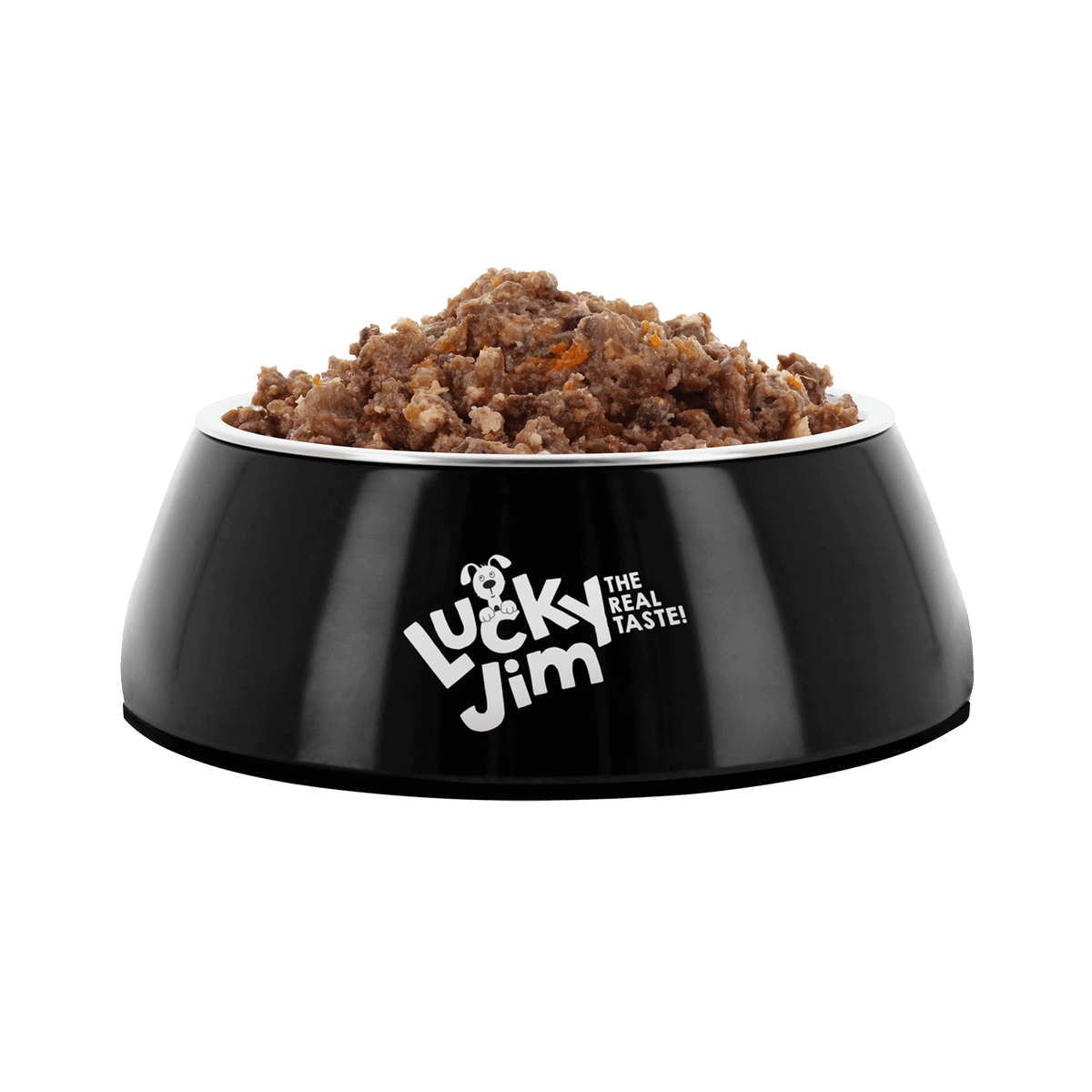 Lucky Jim Beef & Lamb Adult мокра храна за кучета с 65% Телешко и Агнешко месо, Постбиотици и Зеленоуста мида 400г