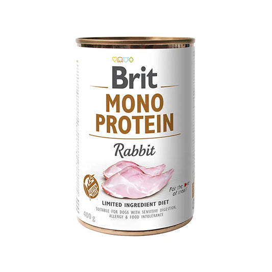 Brit Monoprotein Rabbit храна за кучета със 76% Заешко месо 400г
