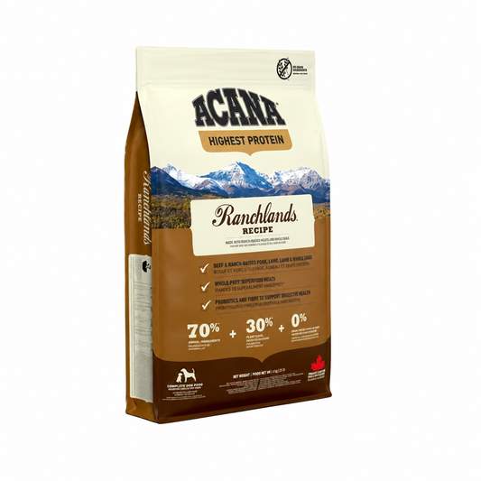 ACANA Ranchlands суха храна за кучета с червено месо и риба 11,4кг
