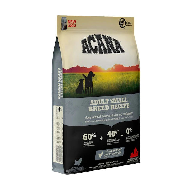 Acana Adult Small Breed Grain Free суха храна за кучета в зряла възраст от дребни породи с пилешко и риба 6 кг