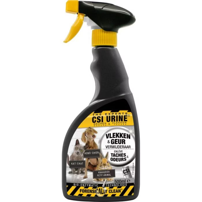 CSI Urine Multipet Spray ензимен спрей за почистване на неприятни миризми и петна 500мл
