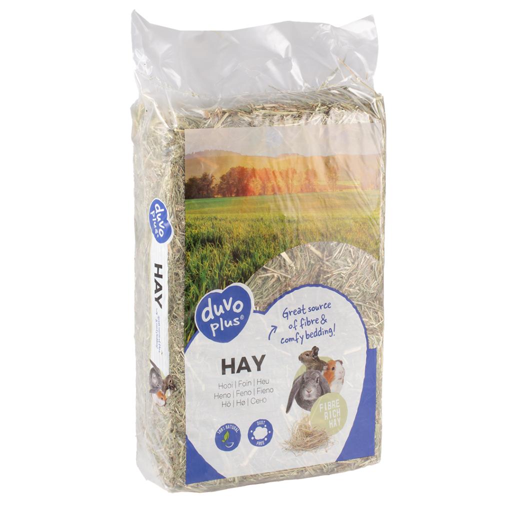 Duvo Plus Hay натурално сено за зайчета, морски свинчета и гризачи 1 кг
