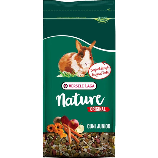 Versele Laga Nature Original Cuni Junior храна за подрастващи мини декоративни зайчета 750г