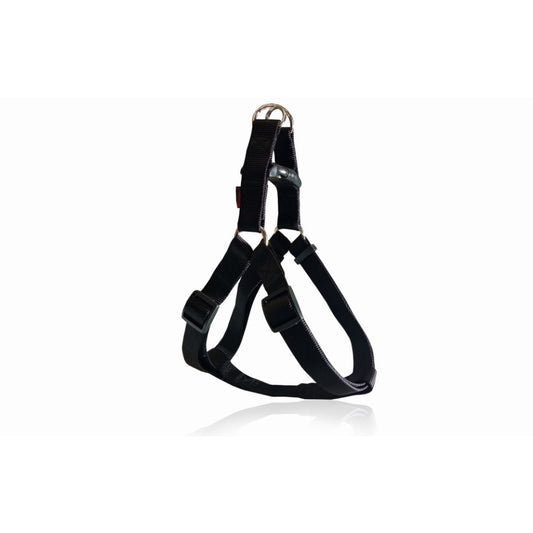 Pet Interest Harness A Plain Black черен нагръдник Тип А за кучета L 2,5 × 50–75 см