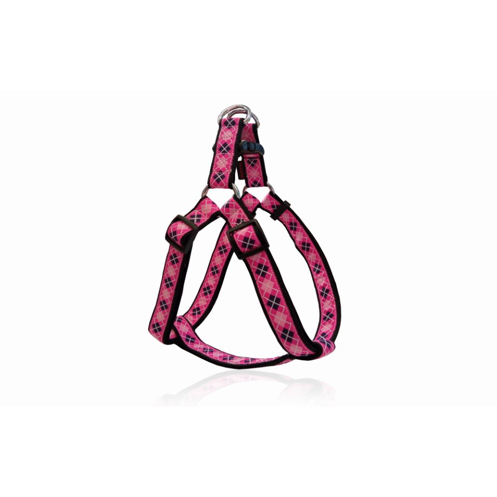 Pet Interest Harness A Romb Pink нагръдник Тип А за кучета M 2 × 45–70 см