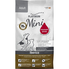Platinum Adult Mini Iberico храна за кучета от дребни породи с 70% прясно Иберийско свинско месо 900 г