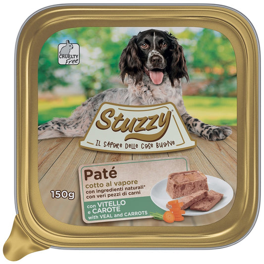 Stuzzy Paté Veal & Carrots Adult пастет за кучета с Телешко и Моркови 150г