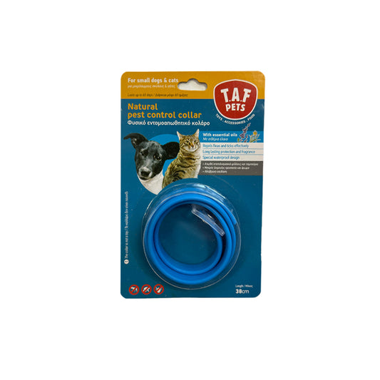 TAF Pets натурален антипаразитен нашийник за кучета и котки 38см