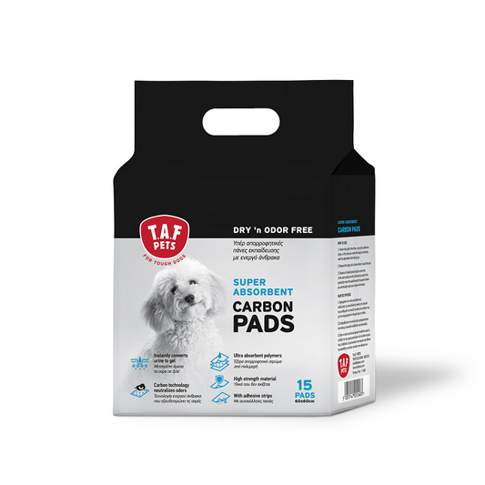 TAF Pets Carbon pads пелени с активен въглен за кучета 60x60 15бр