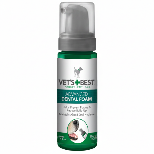 Vet's Best Advanced Dental Foam дентална пяна за кучета с ензими, мента, здравец и карамфил 150 мл
