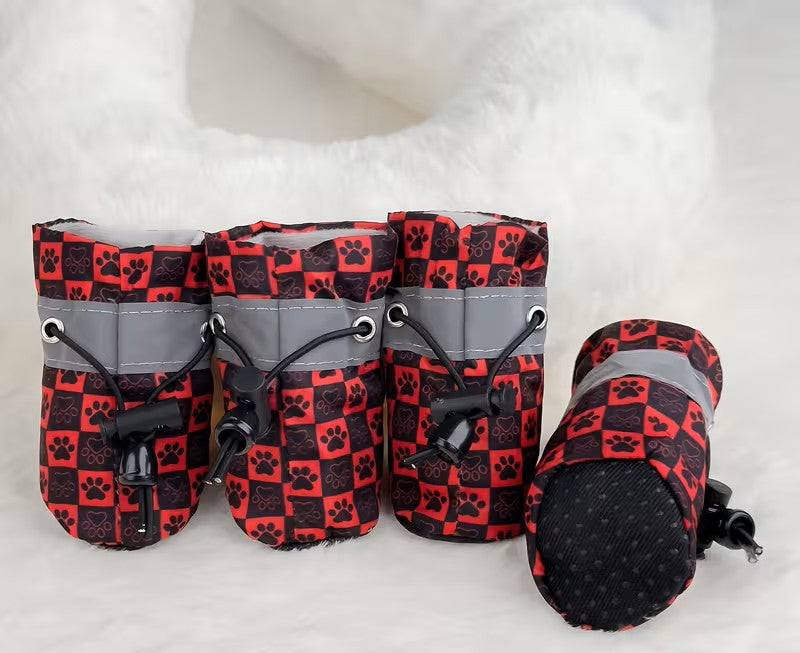 Babywoof обувки за кучета с мека подметка противохлъзгащи, светлоотразителни размер S