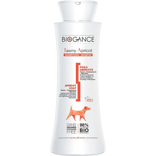 Biogance Tawny Apricot Fauve & Apricot шампоан за кучета с оранжева и кафява козина с 98% БИО и Натурални съставки 250мл