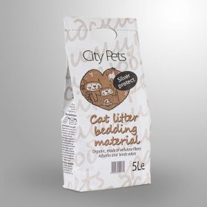 City Pets Cat Litter Silver Protect хигиенична постелка за котешка тоалетна със сребърни йони 5л