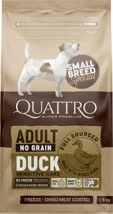 Quattro Special Small Breed Adult с патица 1,5 кг
