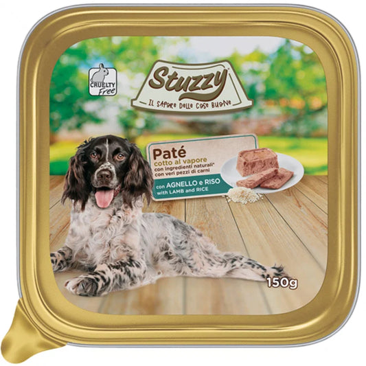 Stuzzy Paté Lamb & Rice Adult пастет за кучета с Агнешко и Ориз 150г